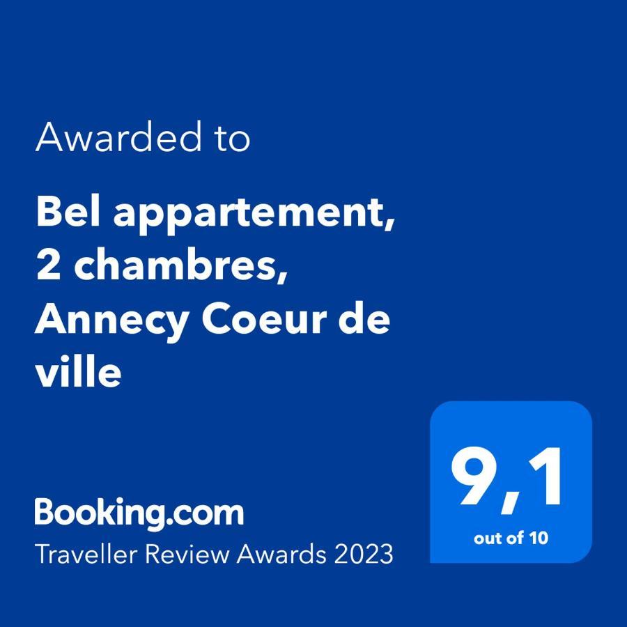 Bel Appartement, 2 Chambres, Annecy Coeur De Ville Ngoại thất bức ảnh